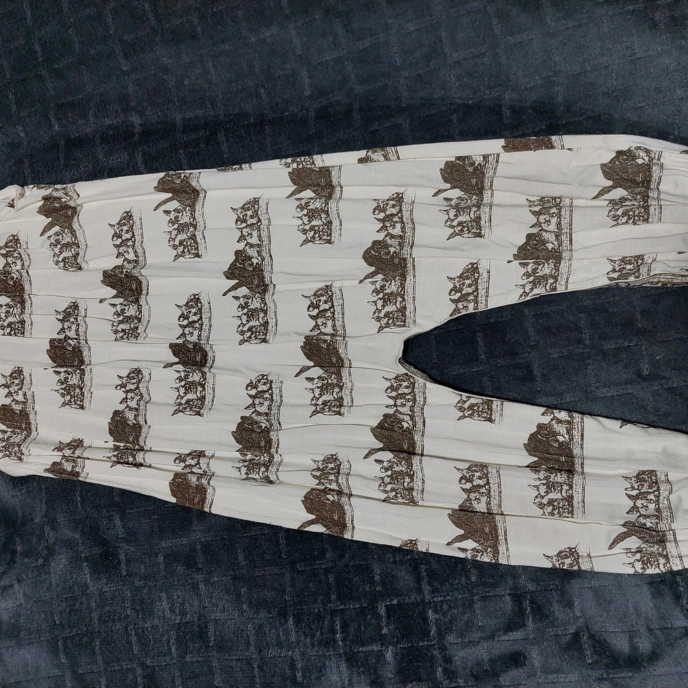 Kate Quinn Cream and Brown Kids One Piece